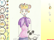 play Princess Amy Paperdoll Dress Up
