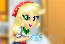 Applejack Great Cleaning