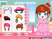 play Cute Room Girl Dress Up