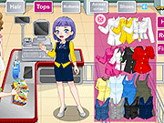 play Supermarket Girl Dress Up