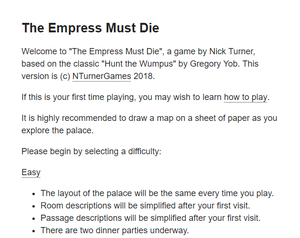 play The Empress Must Die