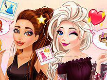 play Princess And Celebrity Bffs