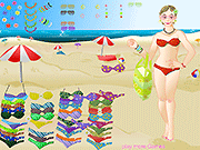 play Day At The Beach Dressup