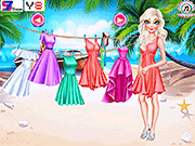 play Elsa Beach Outing Preparation