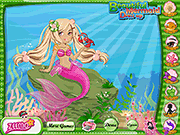 play Beautiful Mermaid Dress Up