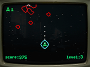 play Astroids Vintage