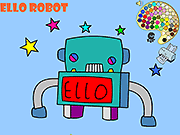 play Ello Robot Coloring