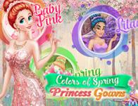 play Colors Of Spring Princess Gowns