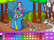 play Forest Princess Coloring