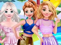play Disney Princesses Backyard Party