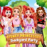 play Disney Princesses Backyard Party