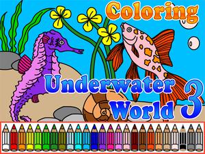 play Coloring Underwater World 3