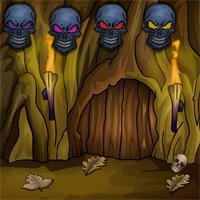 play Kidzeeonlinegames-Thanksgiving-Day-Dungen-Cave