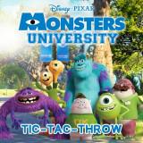 play Monsters University Tic-Tac-Throw
