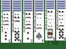 play 1 Suit Spider Solitaire