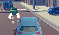 3D City 2 Player Racing