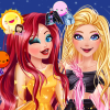 play Barbie And Ariel Galaxy Fashionistas