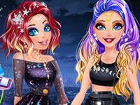 play Barbie And Ariel Galaxy Fashionistas
