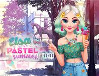 play Elsa Pastel Summer