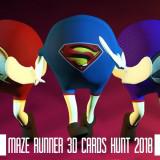 play Maze Runner 3D Cards Hunt 2018