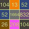 3328 Number Tiles Merge