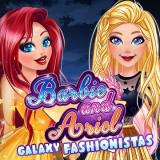 play Barbie And Ariel Galaxy Fashionistas