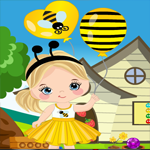 play Merry Girl With Balloon Rescue