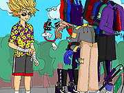 play Manga Boy Dressup