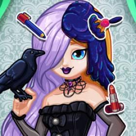 play Gothic Princess Real Makeover - Free Game At Playpink.Com