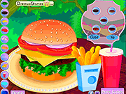 play Cheeseburger Decoration