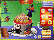 play Halloween Cupcake Design