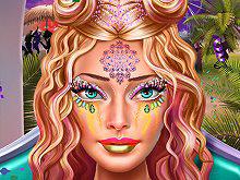 play Ellie Coachella Makeup