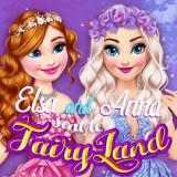 play Elsa And Anna Sent To Fairyland