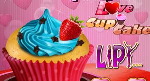 First Date Love Cupcake