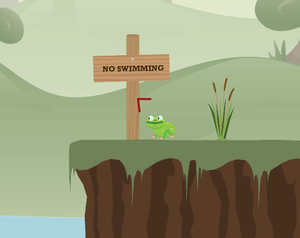 play Ms. Frog The Jumpfrog