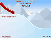 play Sheep Ski Jump Xtreme