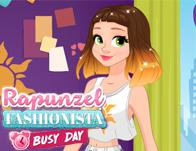 play Rapunzel Fashionista Busy Day