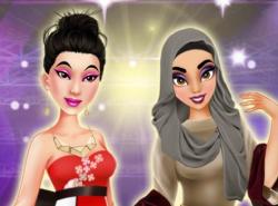 play Chinese Vs Arabic Beauty Contest