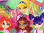 play Winx Club Hair Salon