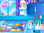 play Elsa'S Frozen Ice Cream Shop
