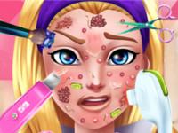 play Barbie Hero Face Problem