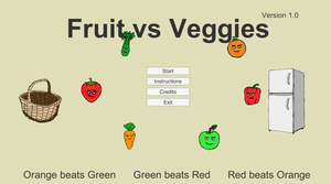 play Fruit Vs Veggies