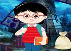 play Brilliant Boy Rescue From Wood House