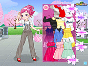 play Suspenders Girl Dress Up Game