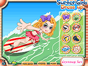 play Surfer Girls Dress Up