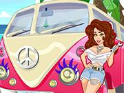 play Girls Fix It: Music Festival Getaway Van