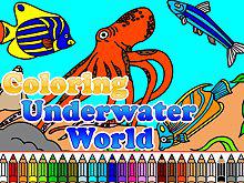 play Coloring Underwater World