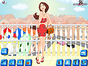 play Balcony Girl Dress Up