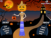 Pumpkin Girl Dress Up