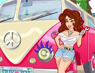 play Girls Fix It: Music Festival Getaway Van